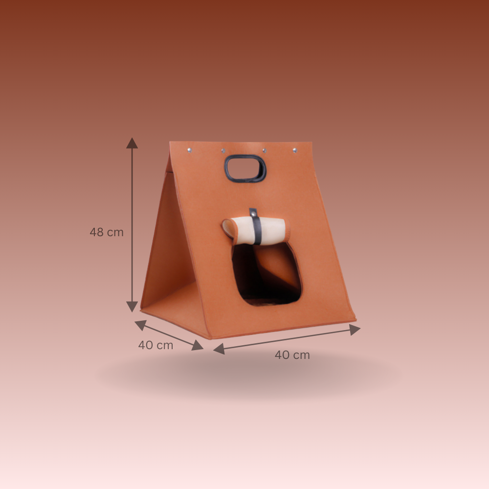 Campfire Tent™ – Foldable Felt Cat Cabin