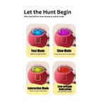 Crimson Interactive Cat Toy Ball | Self-Rolling, USB Rechargeable | 3 Modes + LED Glow