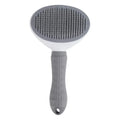 FurPop™ Self-Cleaning Slicker Brush | One-Click Hair Release, Gentle Deshedding Tool