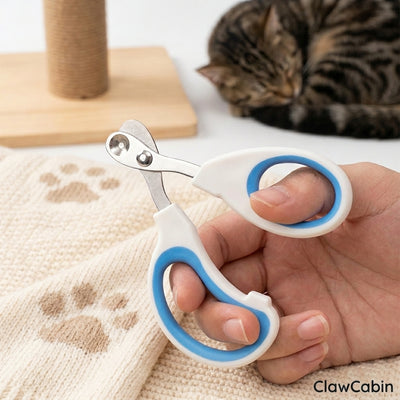 ClawClip™ Pro Pet Scissors | Circular Hole Safety Claw Trimmer & Grooming Tool