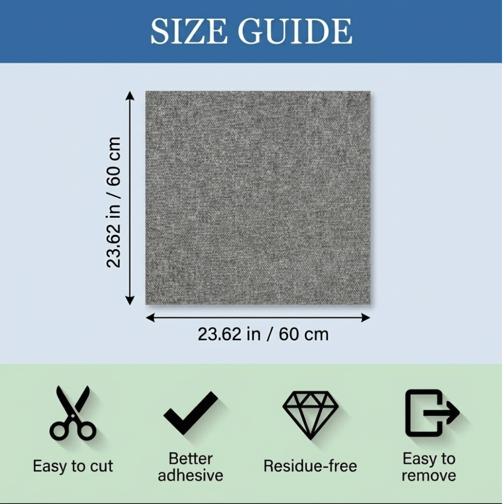 ClawGuard™ Self-Adhesive Cat Scratch Protection Mat | Trimmable, Furniture & Couch Guard